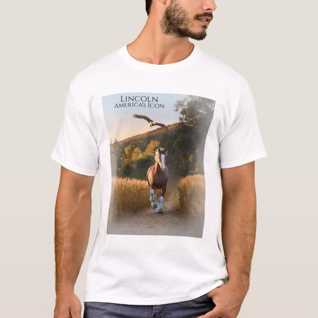 Lincoln the Bald Eagle – America’s Icon Shirt (Front)