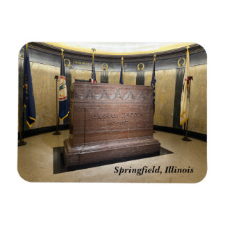 Lincoln Tomb in Springfield, Illinois Magnet