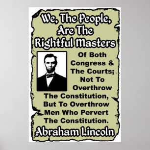 Lincoln: We The People! Poster
