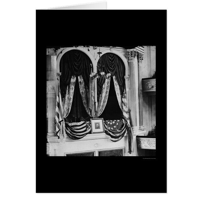 Lincoln's Box at the Ford Theatre 1865 (Front)