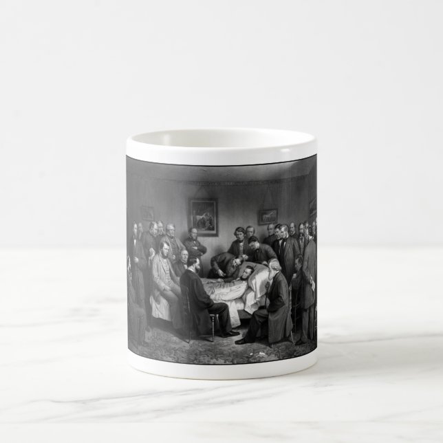 Lincoln's Deathbed Coffee Mug (Center)