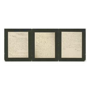 Lincoln's Famous Letter to Greeley Photo Print