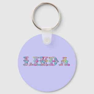 Linda 5 Keychain