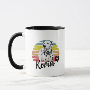 Linda puppy dog Retro Sun T-Shirt Mug