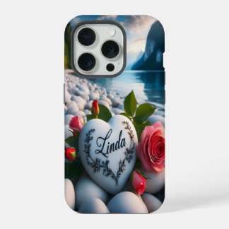 Linda's Heart Among Mountains iPhone 15 Pro Case