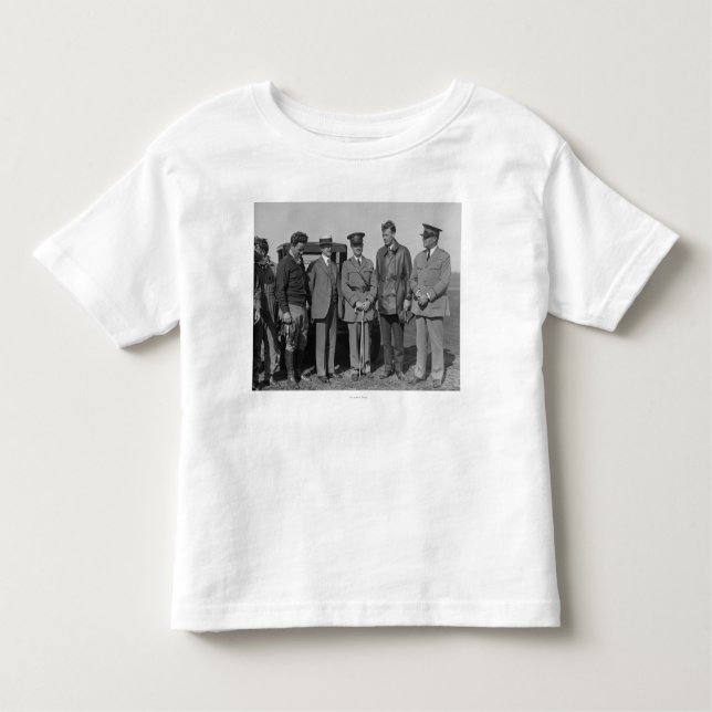 Lindbergh and Wright at Wright Field Photograph Toddler T-Shirt (Front)