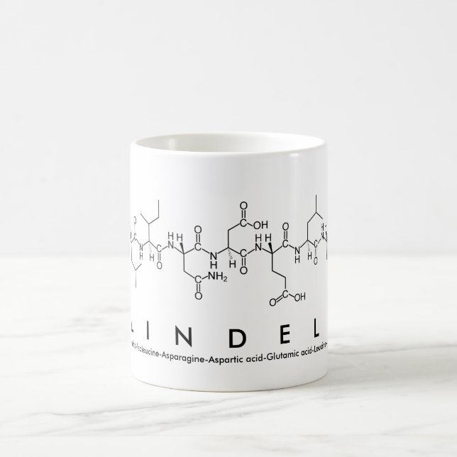Lindell peptide name mug (Center)