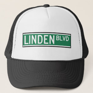 Linden Boulevard Sign Trucker Hat