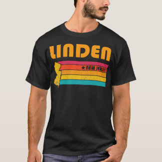 Linden New Jersey Vintage Distressed Souvenir T-Shirt