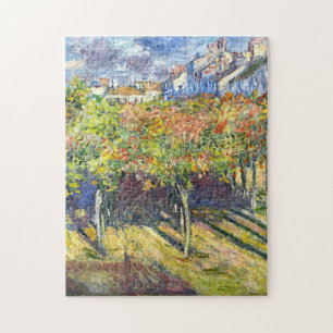 Lindens of Poissy Monet Fine Art Jigsaw Puzzle