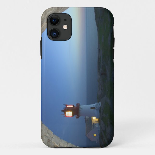 lindesnes fyr, norways most southern point Case-Mate iPhone case (Back)