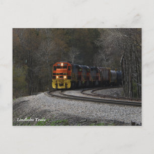 Lindholm Train Postcard