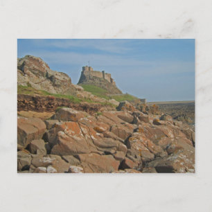 Lindisfarne Castle Holy Island England Postcard
