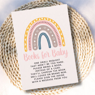 Lindo Arcoiris Boho Acuarela Multicolor Enclosure Card