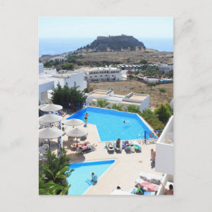 Lindos Gardens Postcard