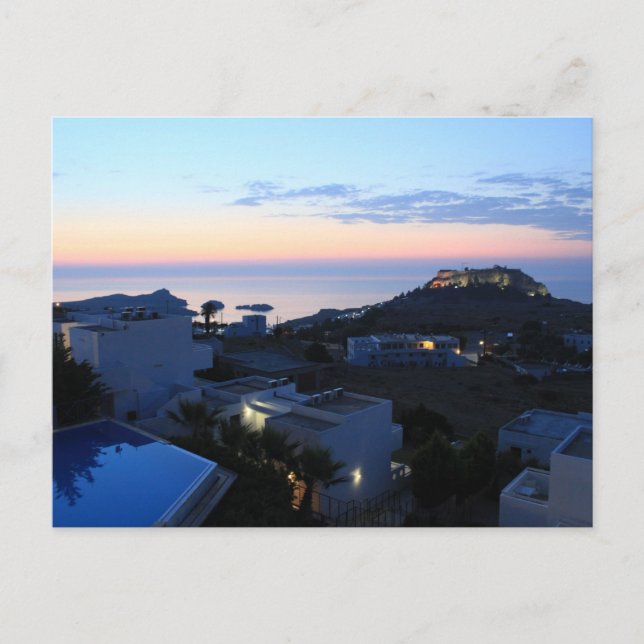 Lindos Gardens Postcard (Front)