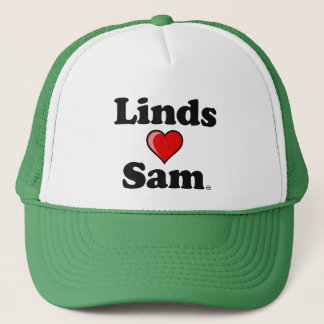 "Linds (heart) Sam" Hat