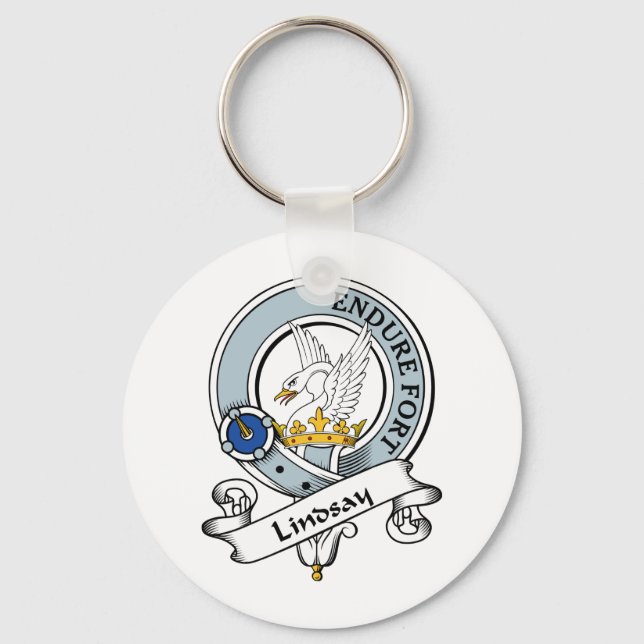 Lindsay Clan Badge Key Ring (Front)