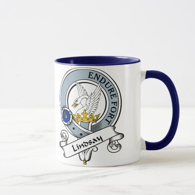 Lindsay Clan Badge Mug (Right)