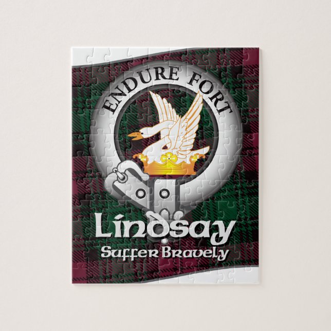 Lindsay Clan Jigsaw Puzzle (Vertical)