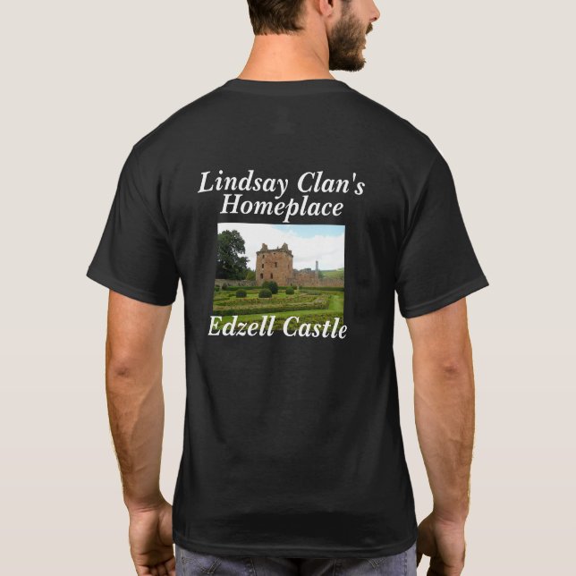 Lindsay Clan's Edzell Castle T-Shirt (Back)