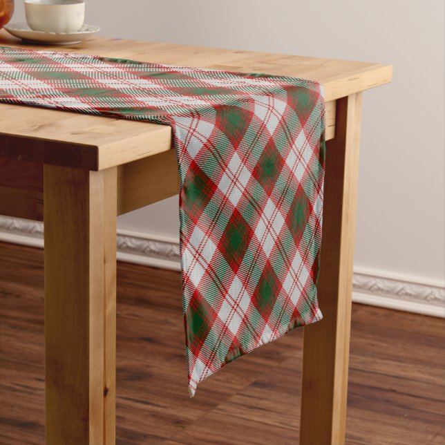 Lindsay Dress Tartan Short Table Runner (In Situ)