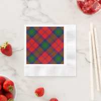 Lindsay tartan red green plaid