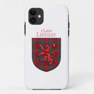 Lindsay Tartan Scottish Plaid Lion Rampant iPhone 11 Case