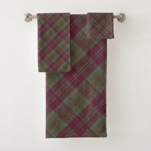 Lindsay Weathered Original Scottish Tartan Bath Towel Set