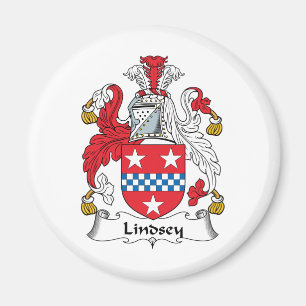 Lindsey Family Crest Magnet