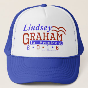 Lindsey Graham President 2016 Election Republican Trucker Hat