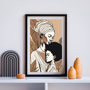 Line and Soul – The Spirit of African Motherhood Poster