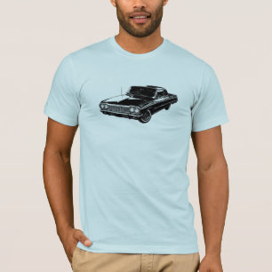 Line art 1964 Chevrolet Impala t-shirt