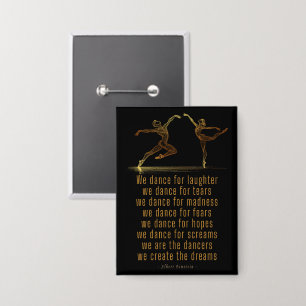 Line Art Ballet dancers and dance poem by Einstein