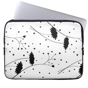 Line art, Dark Grey Electronics Bag