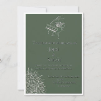 Line Art invitation card