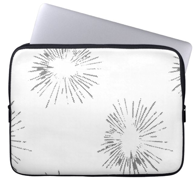 Line art, Light Grey, Geyser Electronics Bag (Front)
