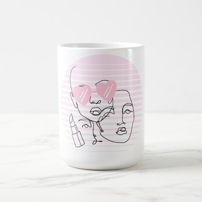 Line art  Mug (Center)