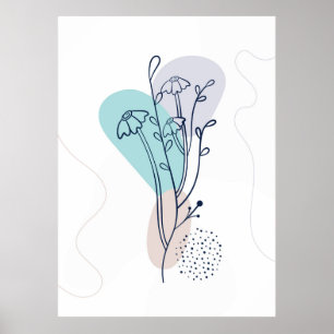 Line art posters design