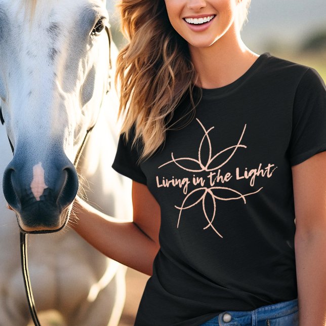 Line Art Script Typography Christian Clothing T-Shirt (Creator Uploaded)