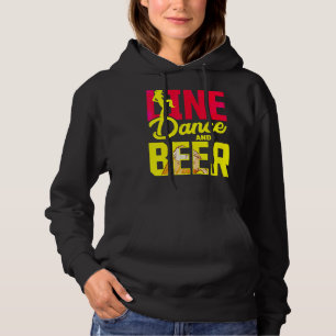 Line Dance And Beer Thats Why Im Here Country Line Hoodie