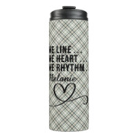 Line Dance Country Western Thermal Tumbler