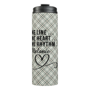Line Dance Country Western Thermal Tumbler
