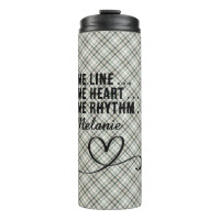 Line Dance Country Western Thermal Tumbler
