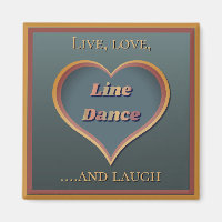 Line dance linedancing decor gift