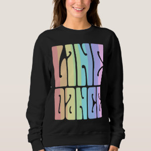 Line Dance Pastel Hippie Sweatshirt