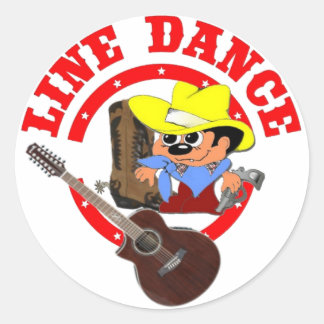 Line Dance sticker BILLI small