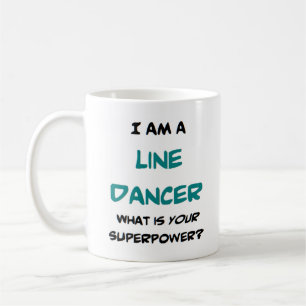 line dancer coffee mug