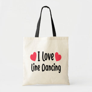 Line Dancer Country Dance Western Line Dancing Tote Bag