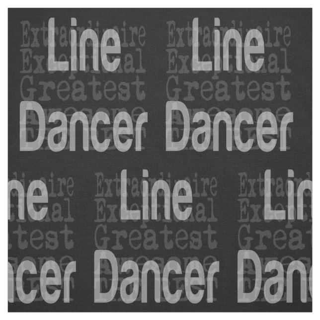 Line Dancer Extraordinaire Fabric (Swatch)